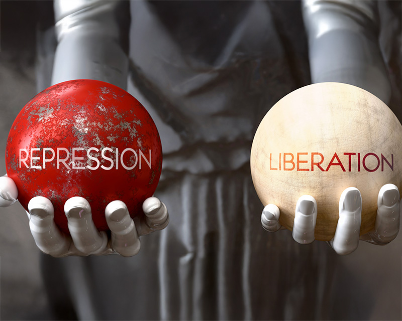 monica_uthlaut_psychotherapist Repression versus liberation with somatic emdr